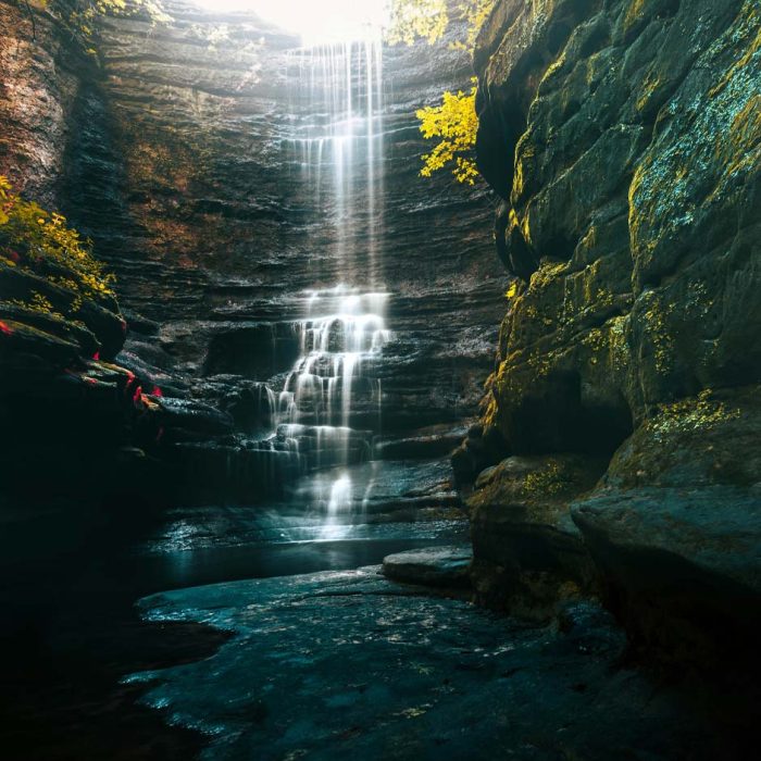 Unweit der Millionenmetropole Chicago findet sich dieser wunderschöne Ort im Starved Rock State Park